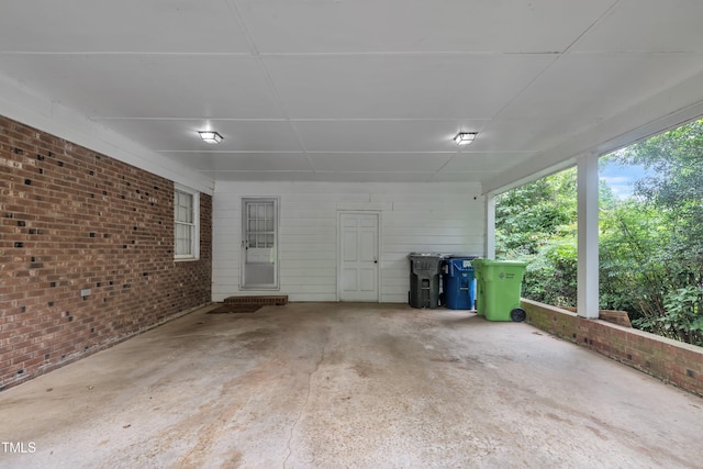 3304 Redbud Ln, Raleigh, NC 27607 - view of patio / terrace featuring an attached carport