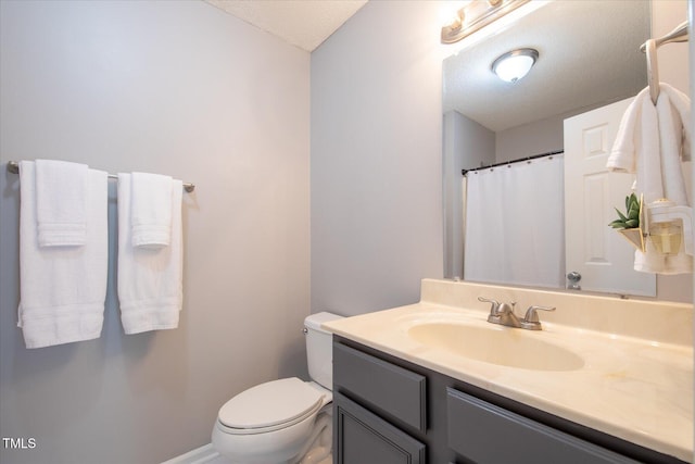 1309 Sweet Charm Ln, Knightdale, NC 27545 - bathroom with vanity and a textured ceiling