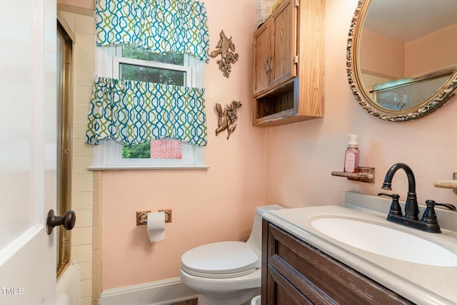 132 Lord Ashley Rd, Raleigh, NC 27610 - bathroom with vanity and toilet
