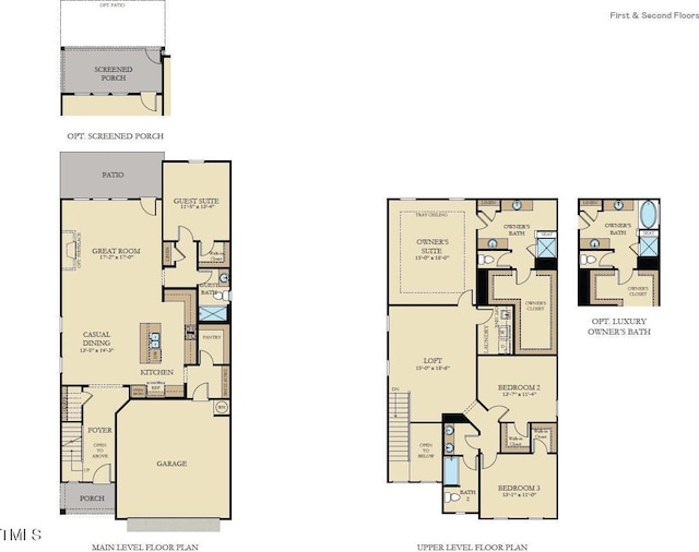 321 Calvander Ln, Apex, NC 27539 - home floor plan