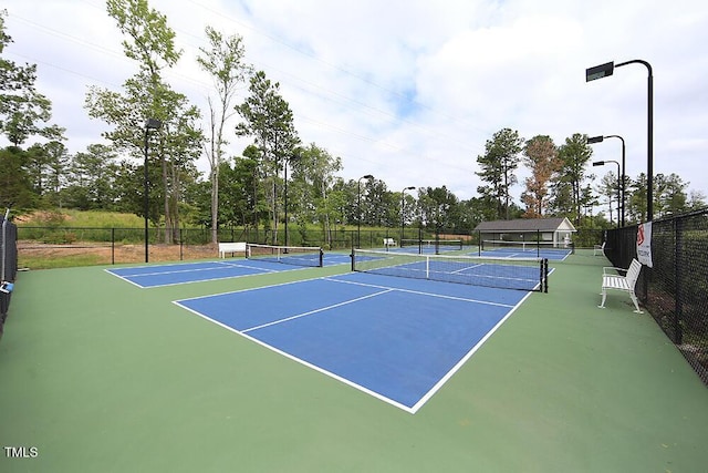 512 Courtship Cv, Durham, NC 27703 - view of tennis court featuring community basketball court
