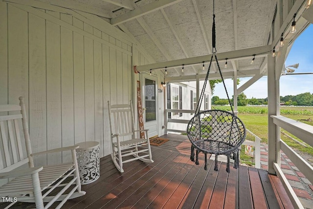 784 Crawford Rd, Coats, NC 27521 - view of wooden deck
