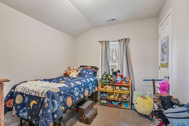 784 Crawford Rd, Coats, NC 27521 - carpeted bedroom with lofted ceiling