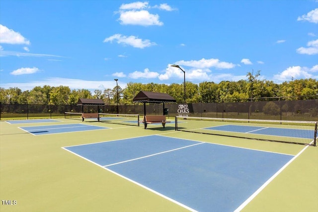 209 Sage Oak Ln, Holly Springs, NC 27540 - view of tennis court with community basketball court