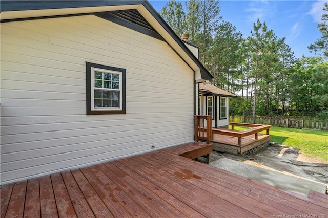 306 Longleaf Pines Dr, Raeford, NC 28376 - view of deck