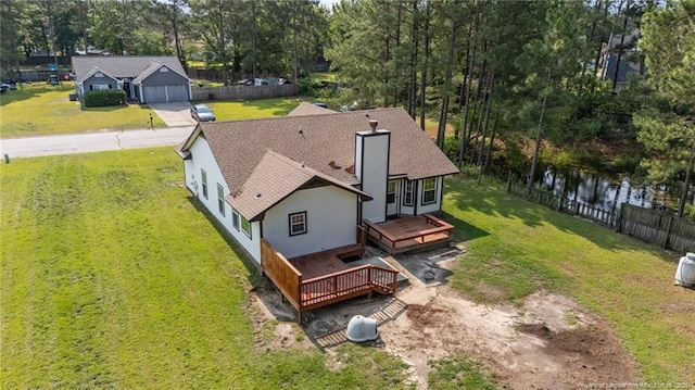 306 Longleaf Pines Dr, Raeford, NC 28376 - aerial view of property and surrounding area