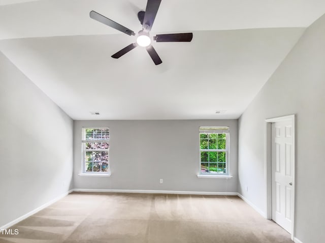 735 Sycamore Springs Dr, Fuquay Varina, NC 27526 - empty room with baseboards, carpet flooring, and a ceiling fan