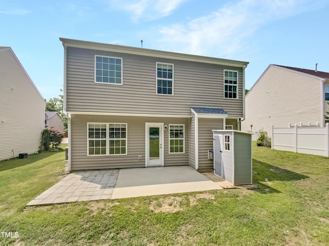 735 Sycamore Springs Dr, Fuquay Varina, NC 27526 - back of house featuring a patio area and a lawn