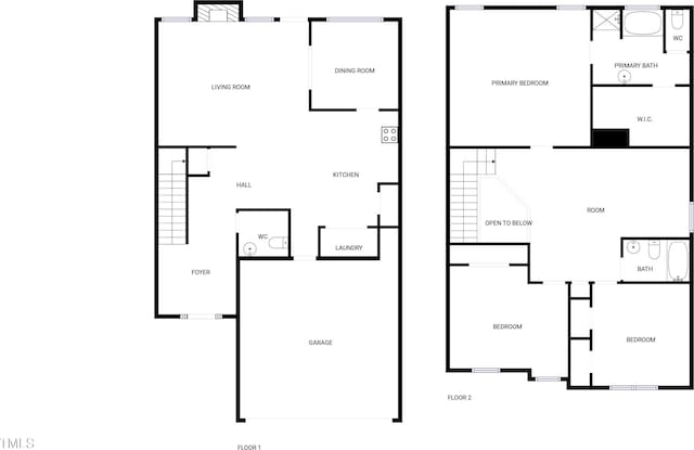 735 Sycamore Springs Dr, Fuquay Varina, NC 27526 - room layout