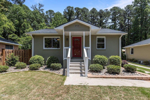 2712 Broad St, Durham, NC 27704 - bungalow-style house featuring brick siding and a shingled roof