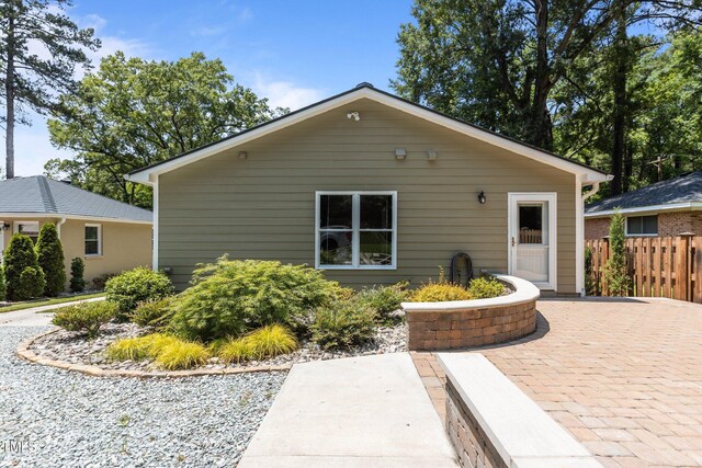 2712 Broad St, Durham, NC 27704 - view of front of house featuring a patio
