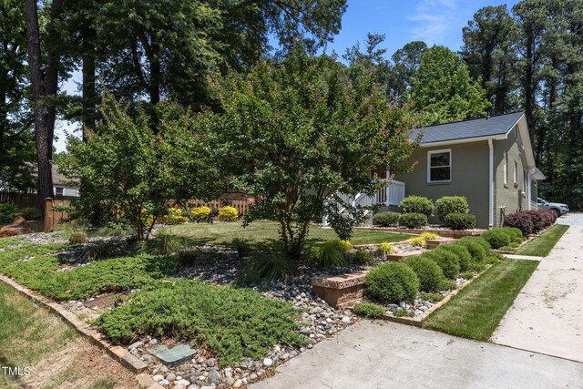 2712 Broad St, Durham, NC 27704 - view of property hidden behind natural elements