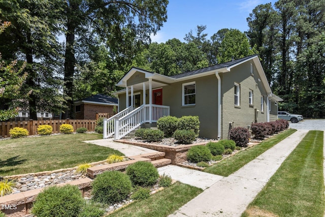 2712 Broad St, Durham, NC 27704 - single story home with brick siding