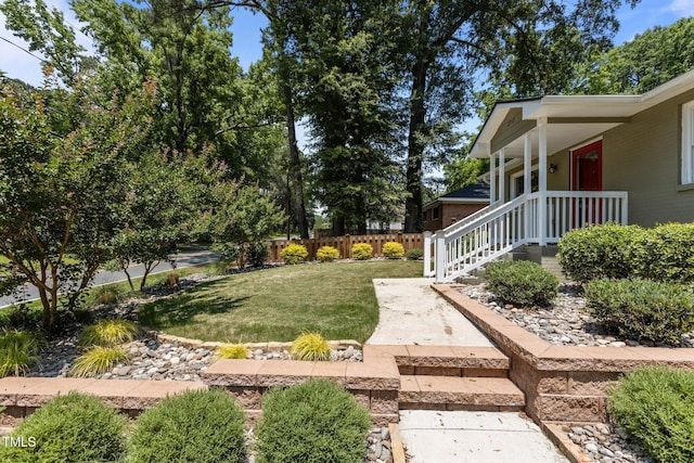 2712 Broad St, Durham, NC 27704 - view of yard