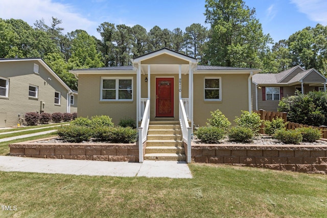 2710 Broad St, Durham, NC 27704 - view of front of home with brick siding