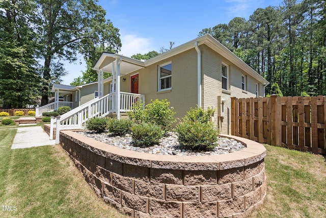 2710 Broad St, Durham, NC 27704 - view of front of property with brick siding