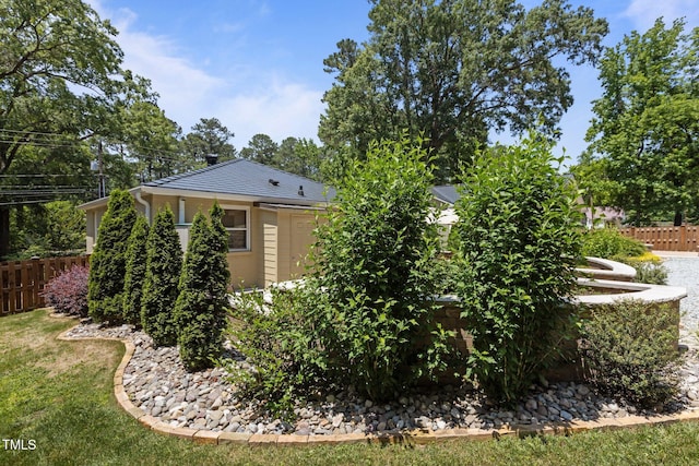 2710 Broad St, Durham, NC 27704 - view of side of home featuring an attached garage