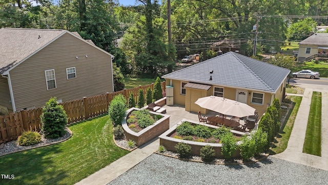 2710 Broad St, Durham, NC 27704 - aerial view of property and surrounding area