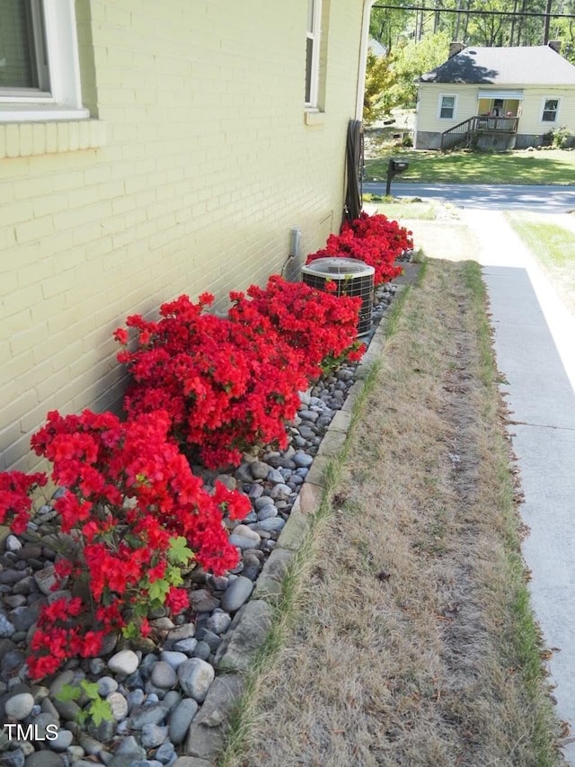 2710 Broad St, Durham, NC 27704 - view of yard with central air condition unit