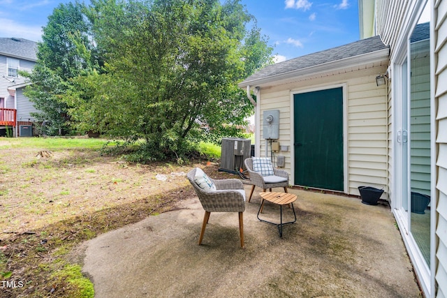 2001 Turtle Point Dr, Raleigh, NC 27604 - view of patio / terrace