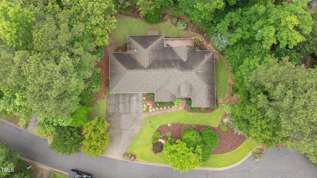 414 Bakewell Ct, Wake Forest, NC 27587 - view from above of property