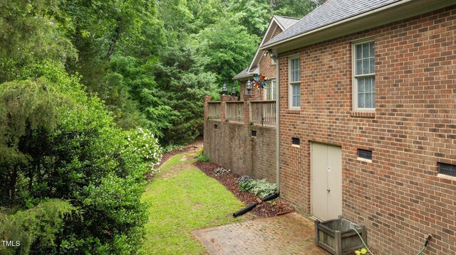 414 Bakewell Ct, Wake Forest, NC 27587 - view of yard with a patio area