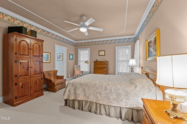 414 Bakewell Ct, Wake Forest, NC 27587 - carpeted bedroom featuring ceiling fan