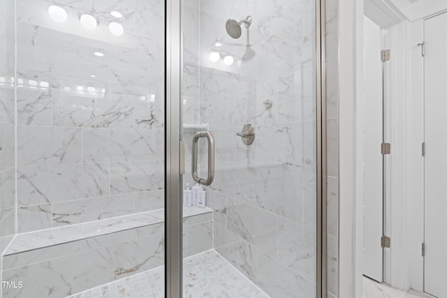 1203 Corkery Ridge Ct, Cary, NC 27519 - bathroom featuring a stall shower