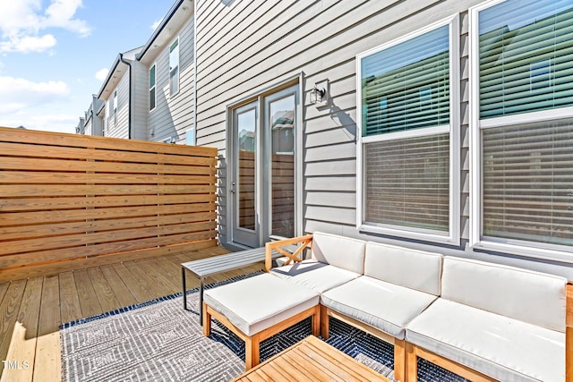 1203 Corkery Ridge Ct, Cary, NC 27519 - deck with an outdoor hangout area