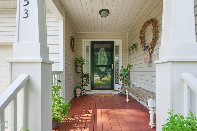 153 Hickory Nut Dr, Smithfield, NC 27577 - property entrance featuring a porch