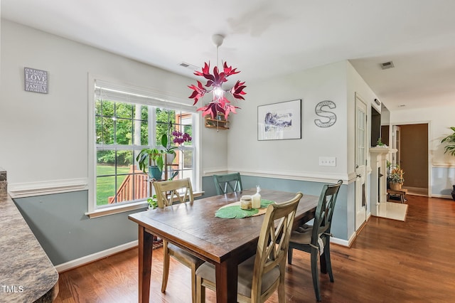 153 Hickory Nut Dr, Smithfield, NC 27577 - dining room featuring wood finished floors, healthy amount of natural light, and baseboards