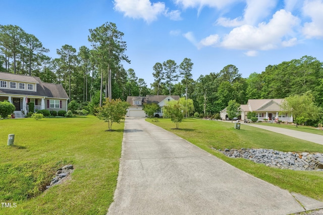 153 Hickory Nut Dr, Smithfield, NC 27577 - surrounding community featuring a lawn