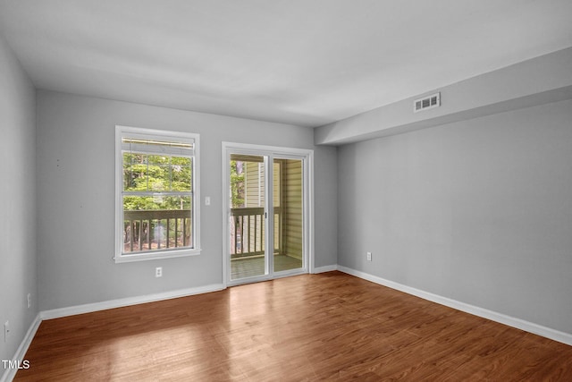 134 Kingsbury Dr, Chapel Hill, NC 27514 - unfurnished room featuring wood finished floors and baseboards