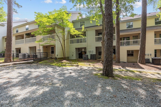 134 Kingsbury Dr, Chapel Hill, NC 27514 - view of building exterior with central air condition unit