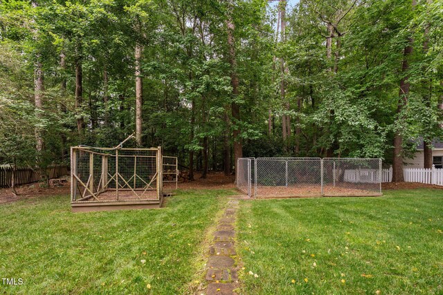 2724 Glastonbury Rd, Apex, NC 27539 - view of yard