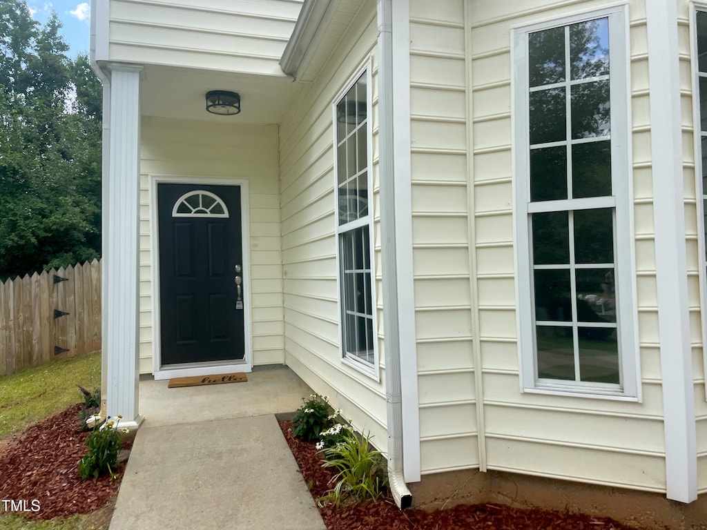 2409 Valley Haven Dr, Raleigh, NC 27603 - doorway to property