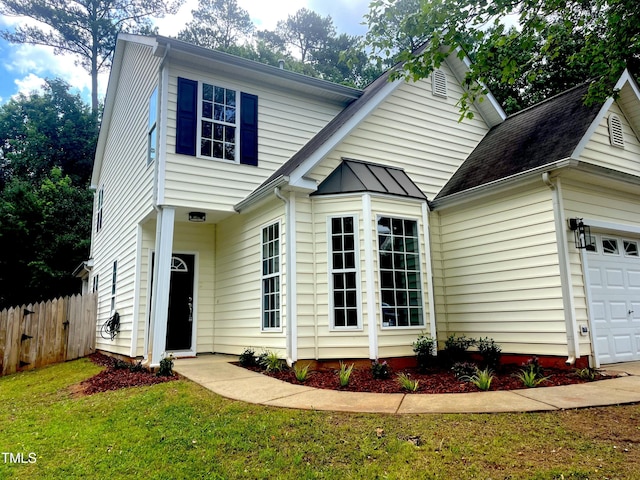 2409 Valley Haven Dr, Raleigh, NC 27603 - view of front of home with an attached garage