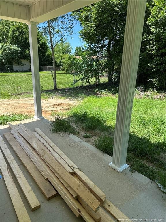 6207 Glenlea Cir, Fayetteville, NC 28314 - view of yard