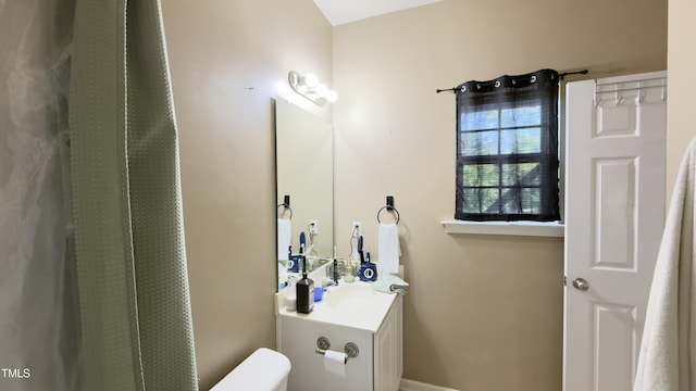 106 Gallent Hedge Trl, Apex, NC 27539 - bathroom with toilet and vanity