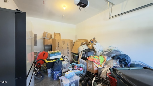 106 Gallent Hedge Trl, Apex, NC 27539 - garage with a garage door opener and electric panel