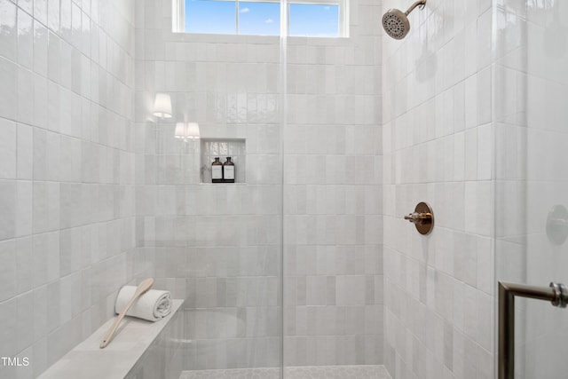217 Dublin Rd, Raleigh, NC 27609 - bathroom with a tile shower