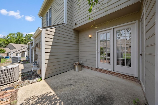 72 Justin Ct, Durham, NC 27705 - view of patio / terrace featuring central air condition unit