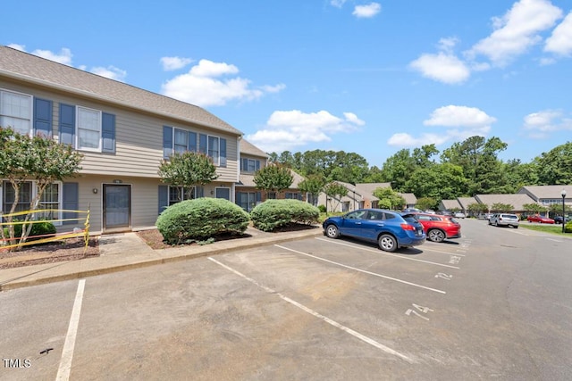 72 Justin Ct, Durham, NC 27705 - view of uncovered parking lot