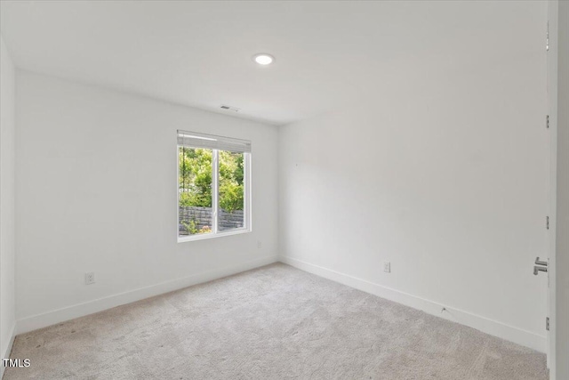 2225 Millbank Village Ct Unit 101, Raleigh, NC 27610 - carpeted empty room featuring baseboards and recessed lighting