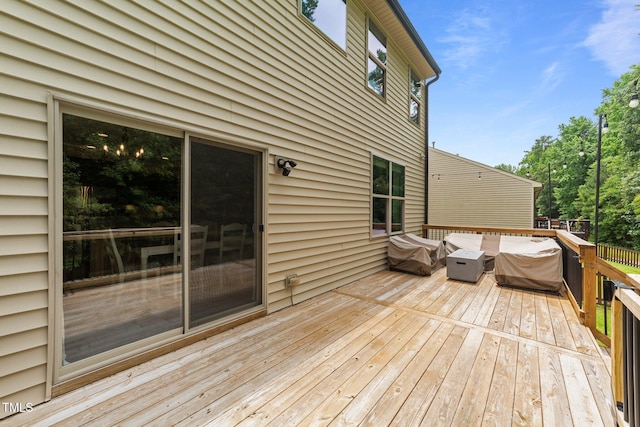 205 Willow Weald Ct, Fuquay Varina, NC 27526 - view of deck