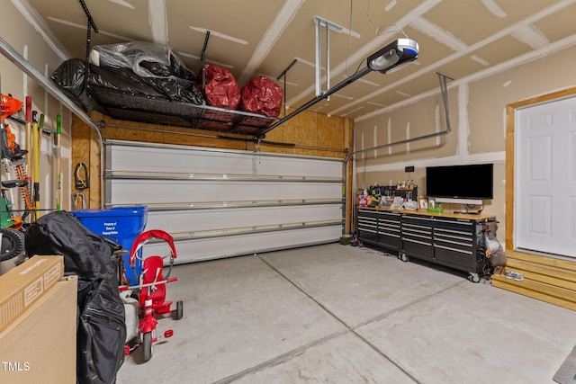 205 Willow Weald Ct, Fuquay Varina, NC 27526 - garage featuring a garage door opener
