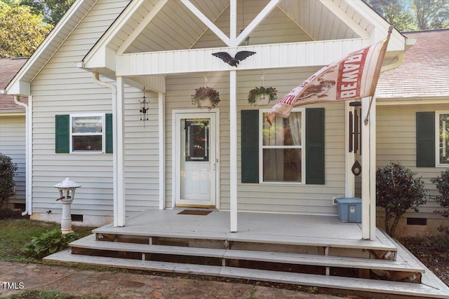 3298 Oakridge Dr Unit A, Graham, NC 27253 - entrance to property with a porch