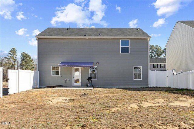 1004 Bridgewater Dr, Durham, NC 27704 - back of property featuring a patio area