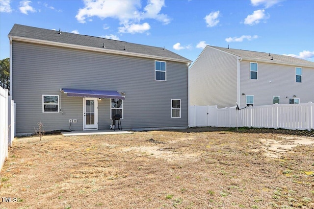1004 Bridgewater Dr, Durham, NC 27704 - rear view of property with a patio