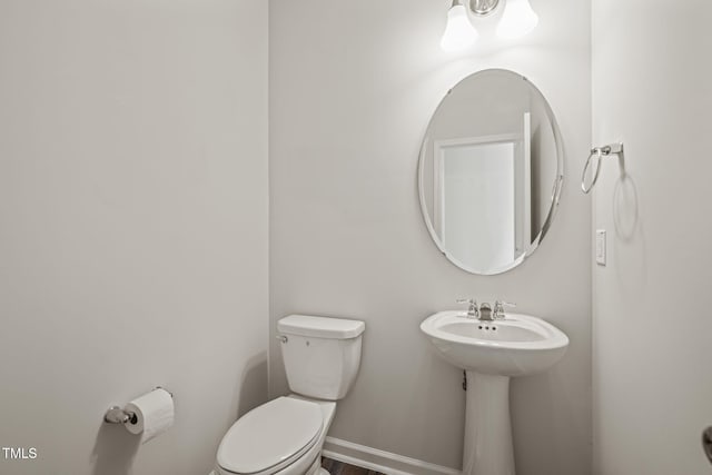 5430 Crescent Square St, Raleigh, NC 27616 - half bath with toilet and a sink
